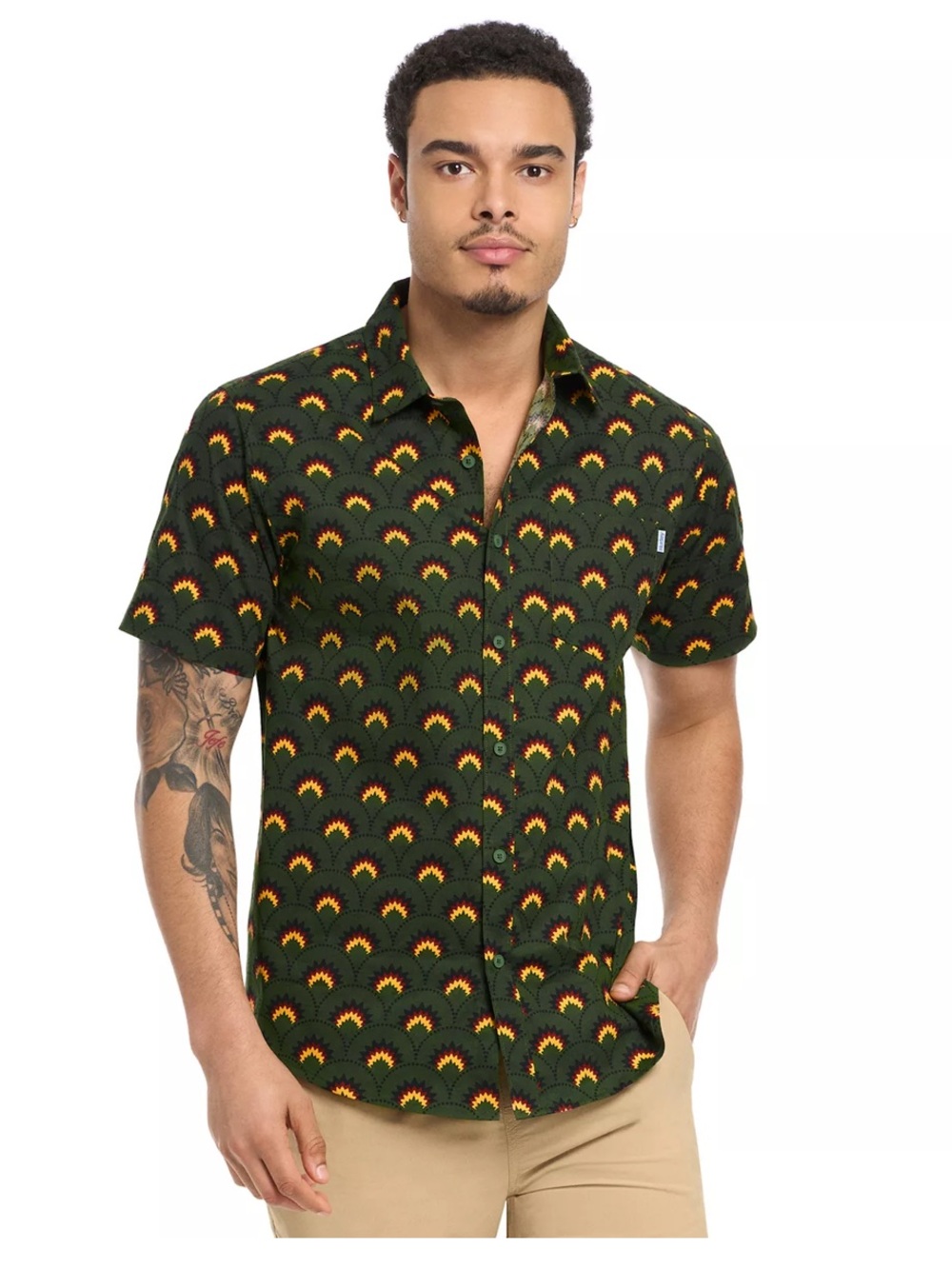 Men’s Hurley Stretch Fit Button Up
